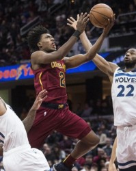  加兰二十五分骑士击败尼克斯豪取赛季第五十一胜  