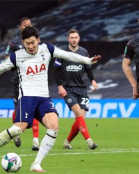  孙兴慜传射建功托特纳姆热刺击败布伦特福德  